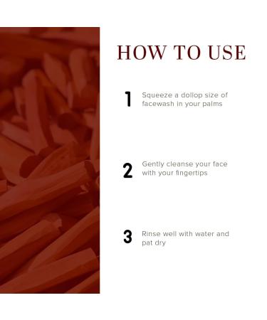 Khadii Natural Sandalwood & Honey Face Wash | Scars & Blemishes Solution | Healthy Skin for All Skin Types (210 ml) - Shop Internationally - Buy Online on GoSupps.com