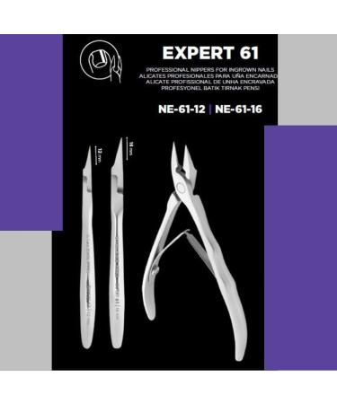 STALEKS PRO Professional Nail Clippers for Ingrown Nails - 16mm Stainless Steel Pedicure Tool (NE-61-16) - Buy Online on GoSupps.com