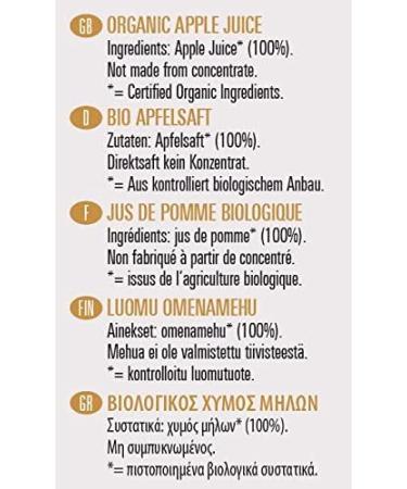 Biona Organic Pressed Apple Juice 1L - Pure and Fresh | Buy Online - Buy Online on GoSupps.com
