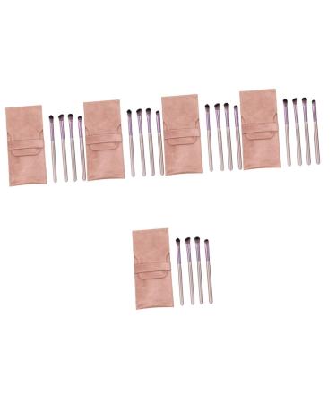 5 Sets Eyeshadow Brush Set for Eye Makeup Girls Suit Brush Makeup Brush Powder Applicator Makeup Accessories Portable Eyeshadow Brush Powder Set
