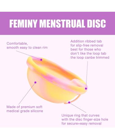 Pllype Reusable Menstrual Disc Set - 100% Medical Silicone Tampon Alternative for Active Women | Includes 1 Menstrual Cup & 1 Period Disc - Buy Online on GoSupps.com