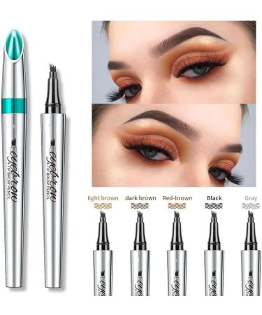 Jinhayson Microblading Eyebrow Pen Make Full Beauty Eyebrow Pen Giphogantic Eyebrow Pen Liquid Eyebrow Pewaterproof Makefullbeauty Eyebrow Pen Waterproof Microblading Pen (2#) - Buy Online on GoSupps.com