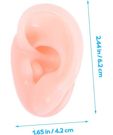 10 Pairs Artificial Silicone Ear Models for Piercing Practice - Realistic Fake Ears for Body Art & Training - Buy Online on GoSupps.com