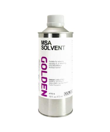 Golden Acryl Med 16 Oz Msa Solvent