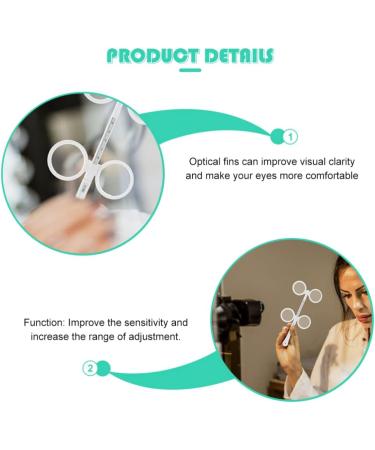 Buy Iplusmile Optical Flipper - 3PCs Test Lens Set for Amblyopia | 25 0.5 100 | Optometry Tools - Buy Online on GoSupps.com