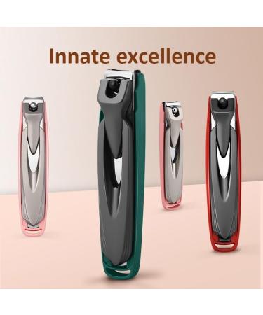 Nail Clippers Splash Resistant Nail Clippers Detachable Stainless Steel Nail Enhancement Tool Nail Clipper (Color : Green (Large)) - Buy Online on GoSupps.com