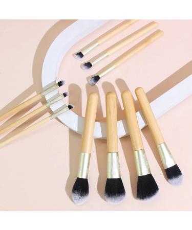 10-Piece Carving Pattern Makeup Brush Set Powder Blush & Eyeshadow Tools for Flawless Beauty - Buy Online on GoSupps.com