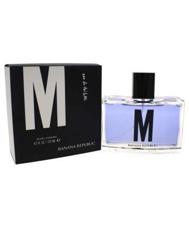 Banana Republic M by Banana Republic for Men - 4.2 oz EDT Spray 4.2 Fl Oz (Pack of 1) - Buy Online on GoSupps.com