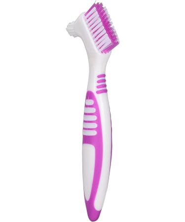 Portable Denture Toothbrush - Double Head Brush for Artificial Teeth - Buy Online on GoSupps.com
