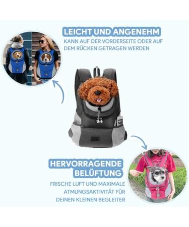 SWZEC Hundeliebling Dog Backpack - Small Black | Best International Shipping for Pet Lovers - Buy Online on GoSupps.com