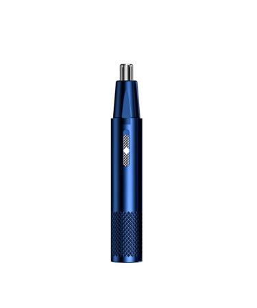 Razors Electric Nose Hair Trimmer Mens Nose and Ear Remover Automatic Washable Hair Clipper USB Rechargeable Shaving(Blue)