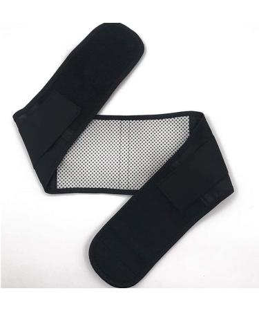Adjustable Self-Heated Magnetic Field Therapy Back Massage Band - Health-Fitting Lumbar Support Belt for Waist & Abdominal (Black M) - International Shipping Available - Buy Online on GoSupps.com