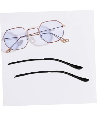IPLUSMILE Replacement Glasses Legs - 8 Pairs DIY Temple Arm Metal Spare Parts for Men & Women - Thin Black Brackets (14x3cm 4pcs) - Buy Online on GoSupps.com