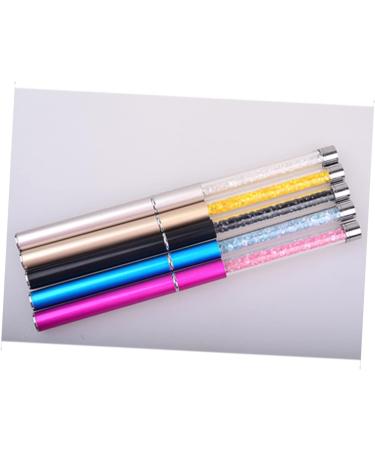EXCEART Nail Paint Marker Nail Liner Pens Nail Dotting Pen Nail Art Dotting Pen Nail Art Pen Nail Drawing Pen Nail Marker Pen Acrylic Nail Brush Manicure Tools Embellishment Pen Crystal medium Silver - Buy Online on GoSupps.com