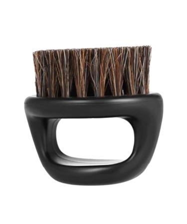 Beavorty beard brush made of wood men beard brush beard care brush round beard brush soft beard brush beard for men razor brush wild boar bristles bare kamm hair shaving man