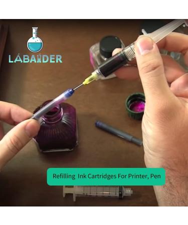 Injection Syringe 5ml Blunt Tip Syringes Luer Lock 16Ga 18Ga 20Ga Blunt Needle with Caps for Epoxy Resin Oil Glue Ink Injector Craft Paint Industrial adhesives sealants lubricants Lab Science - Buy Online on GoSupps.com