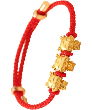 Shop OralGos Wholesale Dragon Year Bracelet - Delicate Handcrafted Accessories Lightweight Cotton Rope  - Buy Online on GoSupps.com