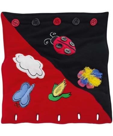 Iuvas 2-Page Dementia Muff | Sensory Therapy Aid & Nestel Pillow/Blanket for Seniors | International Shipping - Buy Online on GoSupps.com