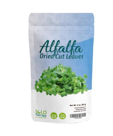 Alfalfa Leaf, 2 oz, Alfalfa Dried Cut Leaves, Alfalfa Tea, Medicago Sativa, Product from USA