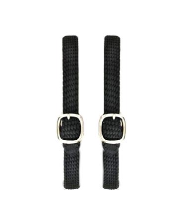 centaur Braided Nylon Spur Strap-Black