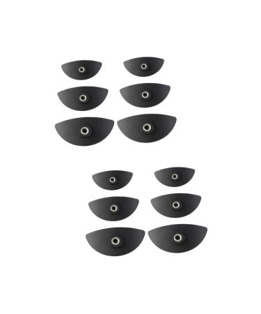 FOMIYES 12 Pcs Makeup Lazy Eye Shadow Applicator Eyeshadow Stamper Seal Make up Die