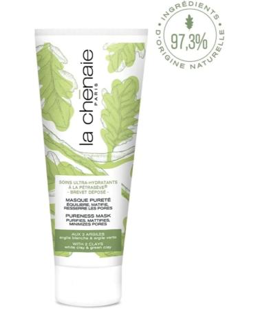 La Ch naie | Purity Mask | Tightens Pores | Moisturizing and Purifying | Mattifies the skin | Creamy texture | White Clay Green Clay | 75 ml - Buy Online on GoSupps.com