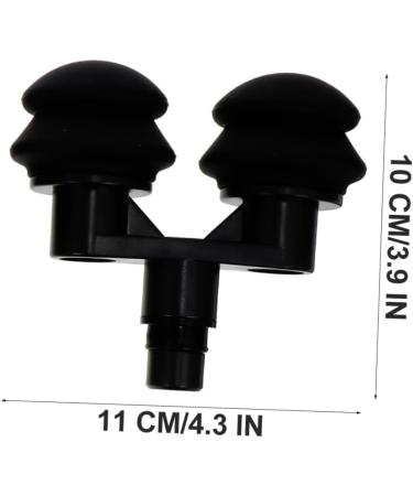 Healvian 9-Piece Deep Tissue Massage Head Set - Fascia Gun Attachments for Deep Fabric Therapy - Buy Online on GoSupps.com