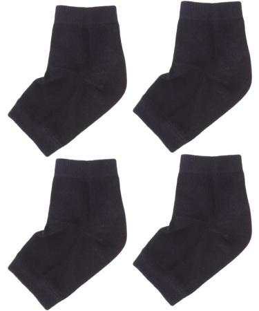 FOMIYES 4 Pairs Feet Cracked Socks Gel Foot Socks Calcetines para Hombre Mens Stocking Heel Anti-Crack Socks Heel Protector Socks Man Socks Heel Socks Men and Women Sleeve Day and Night - Buy Online on GoSupps.com