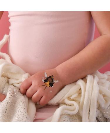 Kids Fairies Variety Set - 25 Assorted Premium Waterproof Metallic Temporary Tattoos for Girls - Buy Online on GoSupps.com