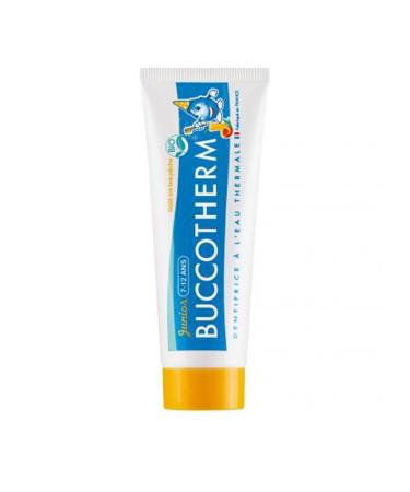 Buccotherm Thermal Water Toothpaste Ice Tea Peach Junior 7-12 Years Organic 50 ml