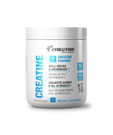 Creatine Monohydrate Powder Supports Muscle Recovery and Enhanced Strength Power- Helps Fasting and Training - Unflavored (60 Servings)