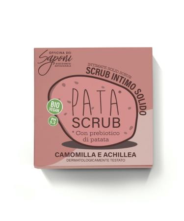 Officina dei Saponi PATA-SCRUB Underwear Solid rebalancing action thanks to potato prebiotic Organic Vegan Ph. 5.2 55 gr