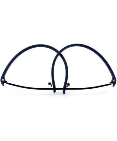 Kokobin Ultra-Light TR90 Reading Glasses for Men & Women - Classic Metal Half-Rim Design +3.5 Diopter - Includes Cleaning Cloth - 2 Pack - Buy Online on GoSupps.com