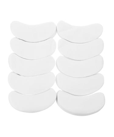 INOOMP Masques Oculaires Jetables en Papier 1000 Pi ces Ultra-Minces et Doux pour Soin Contour des Yeux Forme Croissant Adapt s aux Soins Domicile Voyage