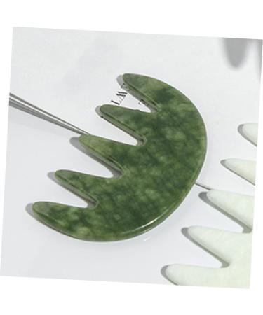 Collbath Jade Massage Comb | Handcrafted Tool for Scalp & Body Massage | Effective & Reliable Creative Massage Comb - Buy Online on GoSupps.com