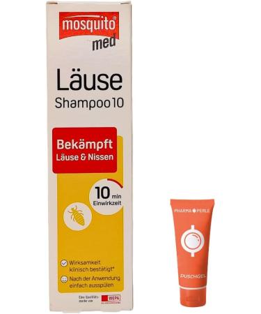 Mosquito Med Lice Shampoo 100ml - Fast & Effective Head Lice Treatment Practical Application Savings Set + Pharma Pearl - Buy Online on GoSupps.com