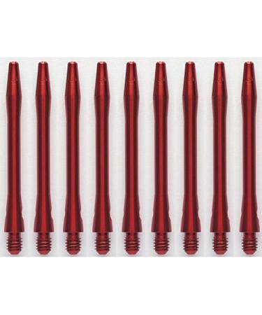 3 Sets of Winmau Aluminum Dart Shafts (9 Shafts) Red Short