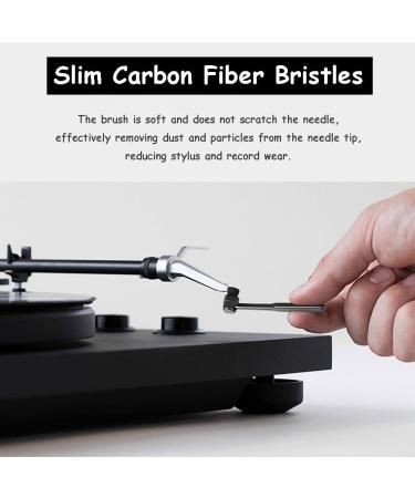 Antistatic Cleaning Brush & Velvet Pad Set - Premium Vinyl Record Cleaner Kit for Optimal Sound Quality - Buy Online on GoSupps.com