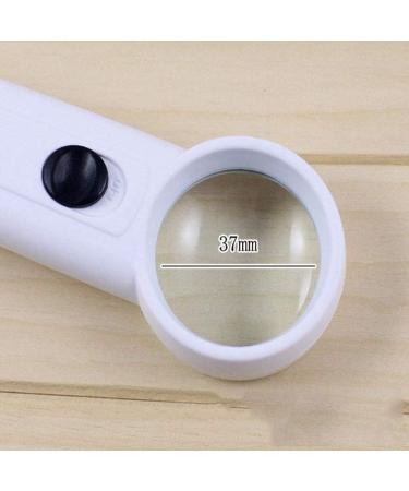 Handheld Magnifier White Illuminated Light 15 Times Illuminated Magnifying Glass Made in China - Buy Online on GoSupps.com