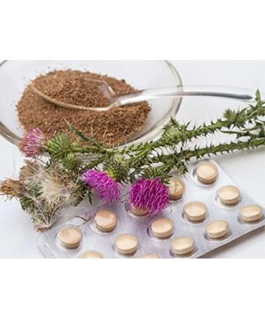 Liphontcta Wildcrafted Milk Thistle Seed Powder 16oz Pound Raw Silybum Marianum The Bloomin Herb Shoppe Pure Aromatic Potent Liver Bulk - Buy Online on GoSupps.com