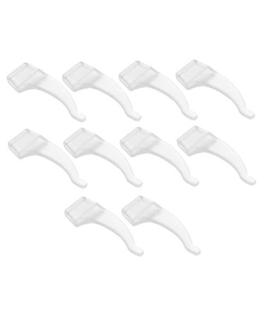 Homoyoyo 20 pairs of ears for reading glasses Comfort glass holder anti-slip sunglasses ear handles.
