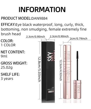 Mascara Imperm able Mascara Imperm able Noir Mascara Lavable Repulpant Allong En Forme Boucl Anti - Agglom rant (Noir 27g) Noir 27 g (Lot de 1) - Buy Online on GoSupps.com