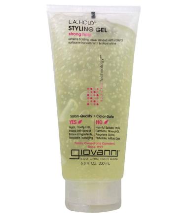 Giovanni Styling Gel L.A. Natural 6.8 Fl Oz | Best International Shipping for Hair Care - Buy Online on GoSupps.com