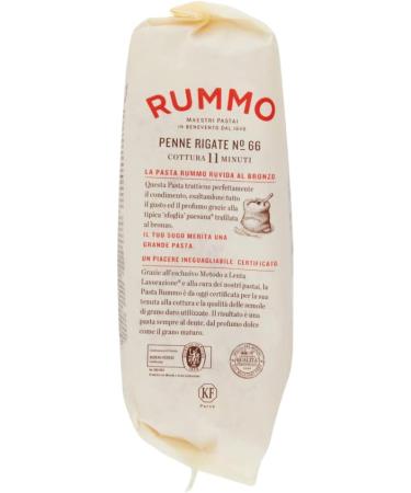  Italian Gourmet E.R. Rummo Penne Rigate No. 66 Durum Wheat Semolina Pasta 1 kg + Italian Gourmet Box Tomato Pulp 400 g - Buy Online on GoSupps.com