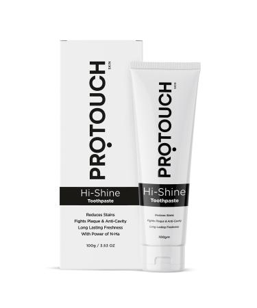 Toothpaste Teeth Whitening Prevention and Superior Cleaning | with Charcoal | SLS & Fluoride Free with N-HA for teeth remineralization & Active Cleaning -100 gm