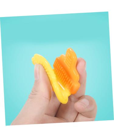 TOYANDONA Silicone Baby Teether - Safe Colorful Grinder for Infant and Toddler Teething - Buy Online on GoSupps.com