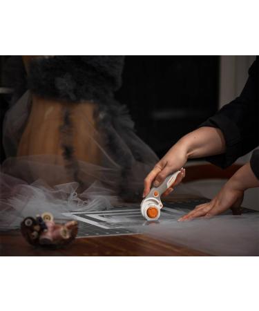 Fiskars Trigger Rotary Cutter With Blade 45 mm For Right and Left-handed Users Orange/White/Grey 1003910 Handle with release - Buy Online on GoSupps.com