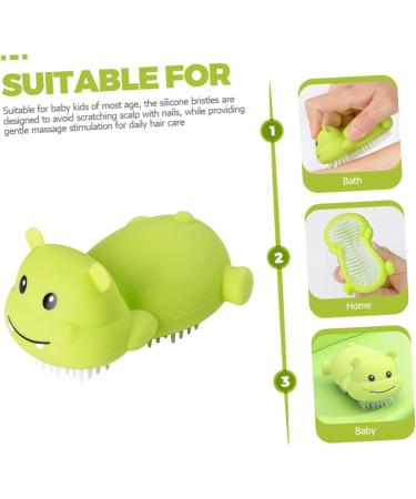 TOVINANNA Shampoo Brush - Scalp Massager & Shower Brush for Deep Cleansing & Relaxation | International Shipping Available - Buy Online on GoSupps.com