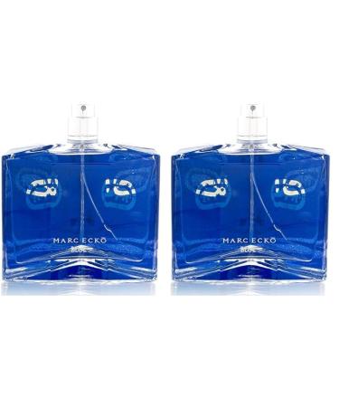 Marc Ecko Blue for Men Eau de Toilette Spray 3.4 Ounce (Pack of 2) 3.4 Fl Oz (Pack of 2)