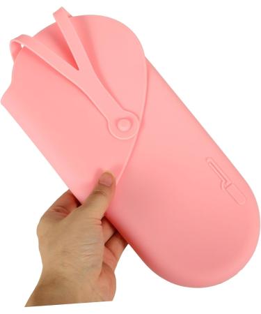 FOYTOKI Curling Iron Storage Bag Storage Organizer Universal Curling Iron Bag Curling Iron Holder Hair Styling Bag Curling Iron Carrier Hair Curler Bag Curling Iron Organizer Bag 29.50X13.50X2.00CM Pink - Buy Online on GoSupps.com